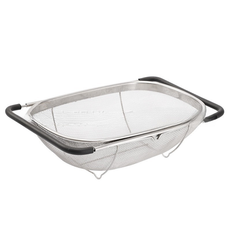 Multi-purpose Dense Hole Sink Storage Stainless Steel Washing Basket